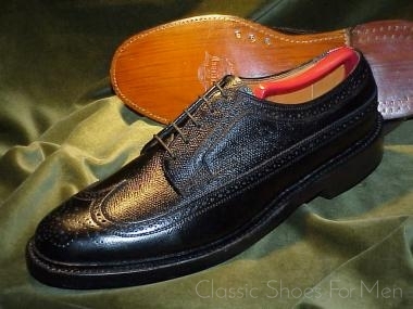 NEW - Florsheim Imperial Full Brogue Derby Budapester, Circa 1985: 42.5D