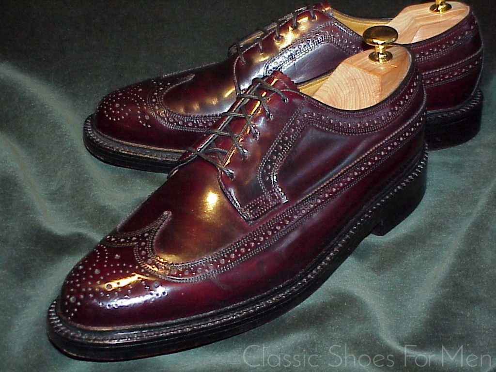 *NEW Florsheim Imperial Full Brogue Budapester; 41-41,5WIDE. - Image 6