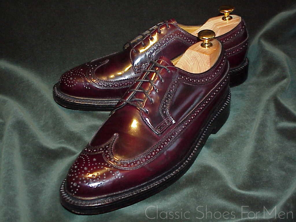 *NEW Florsheim Imperial Full Brogue Budapester; 41-41,5WIDE. - Image 3