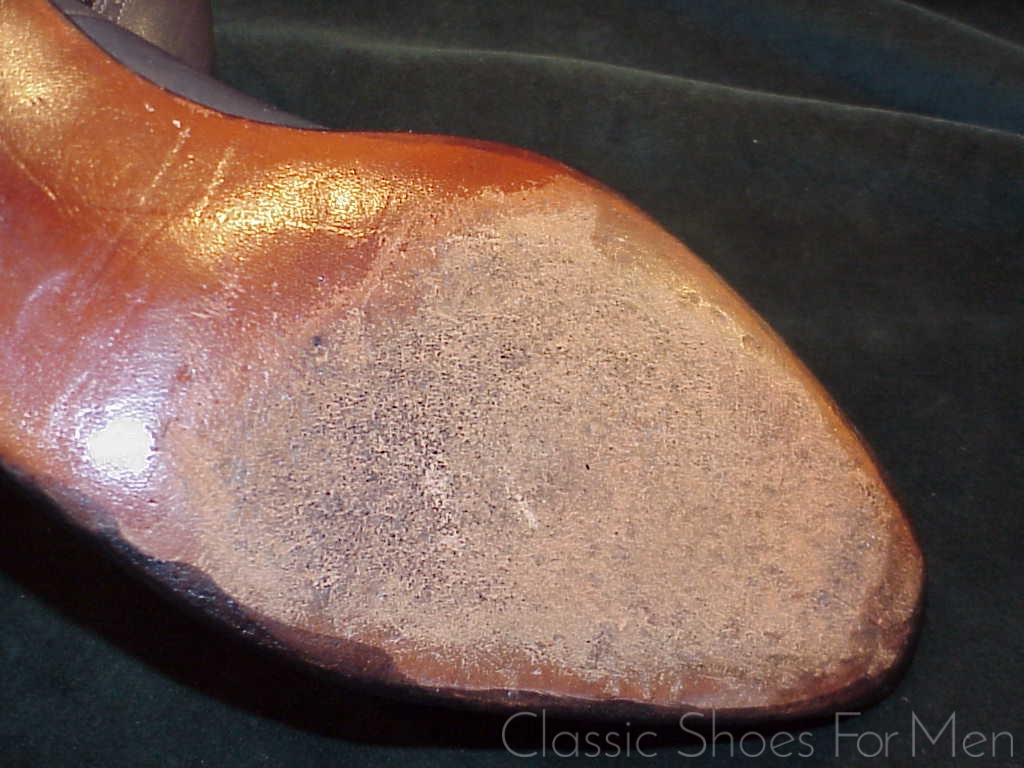 *Like new - Vintage FLORSHEIM Gray Wing Tip Spectator Loafer: 41.5D (US 8.5D) - Image 9