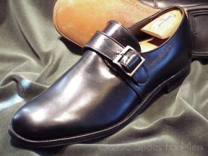 *NEW - HANOVER (U.S.A.) Monk Strap, Circa 1980: 42.5D (US 9.5D)