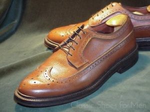 HANOVER U.S.A., Full Brogue Budapester, Circa 1980: 41.5 Wide