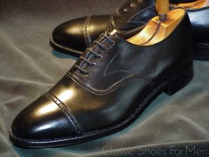 +NEW-Vintage LLOYD & HAIG "Crown Series" Cap-Toe Oxford, Circa 1950: US 8.5D (41.5D)