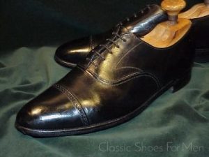 *Vintage LLOYD & HAIG Cap-Toe Oxford, Circa 1950: US 11.5D (45D)