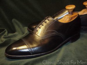 *Vintage Cap-Toe Oxford by LLOYD & HAIG, Circa 1950: US 11 Wide (44.5 WIDE)