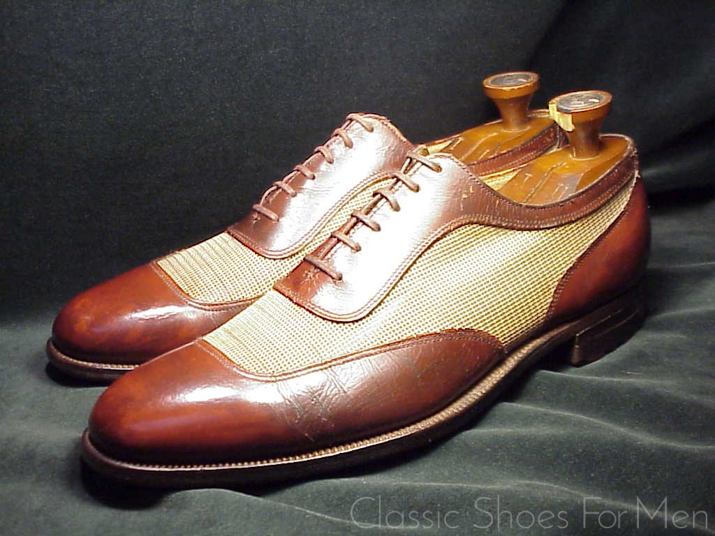 *Antique, Circa 1935 WALK-OVER "Ventilated" Oxford Spectator: US 9.5C (42.5C) - Image 9
