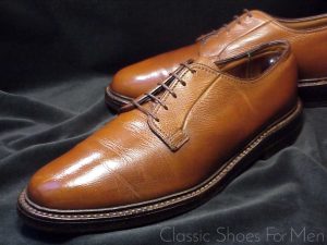*Vintage - FLORSHEIM IMPERIAL Plain Front Derby (Blucher): US 8C (41C)