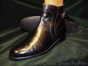 *J. M. WESTON Jodhpur Boot: 43-43.5D (US 10D) (UK 9E)