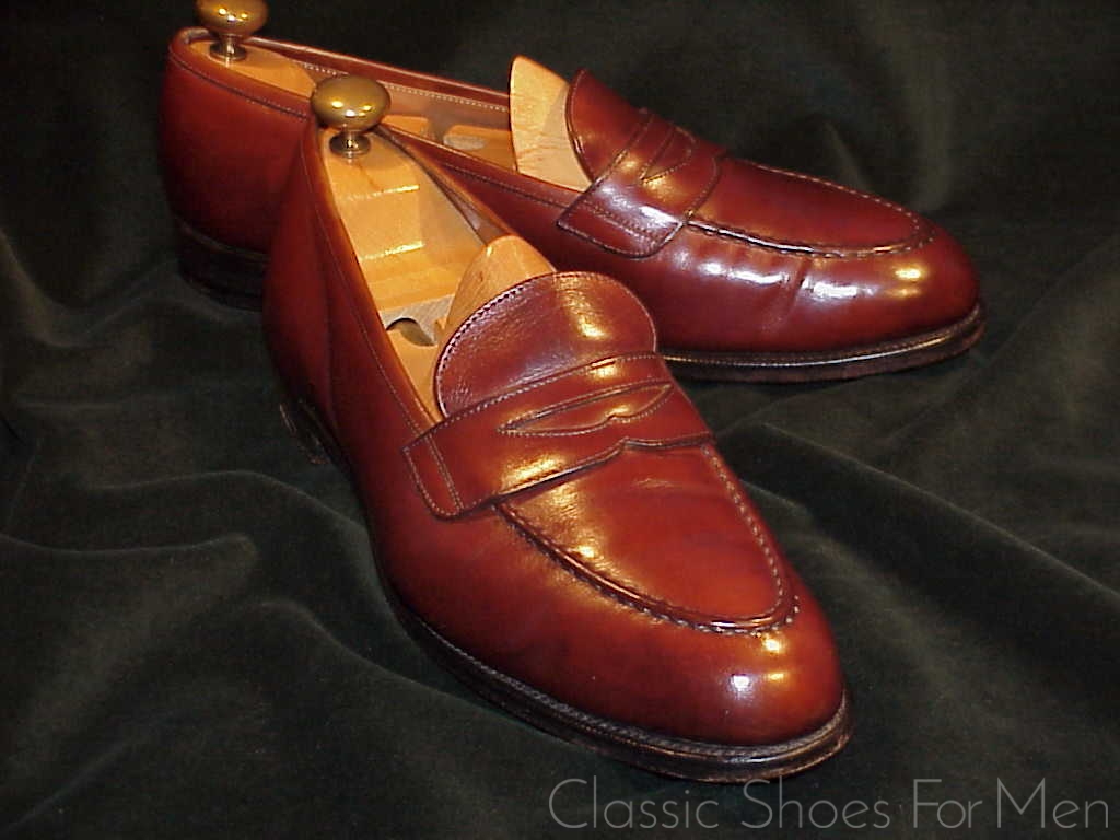 *EDWARD GREEN Classic Penny Loafer: US 8D (UK7.5) (41D) - Image 4