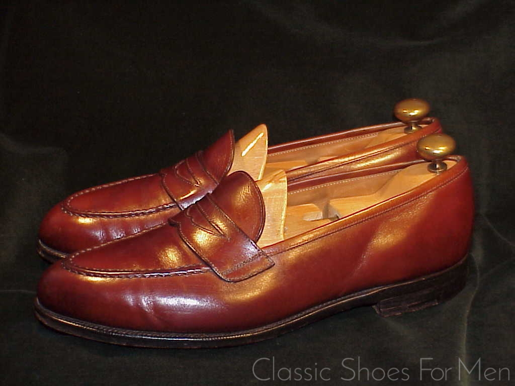 *EDWARD GREEN Classic Penny Loafer: US 8D (UK7.5) (41D) - Image 9