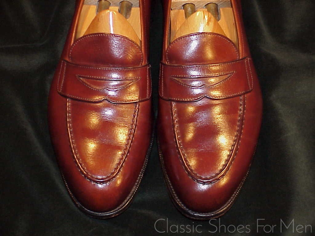 *EDWARD GREEN Classic Penny Loafer: US 8D (UK7.5) (41D) - Image 5