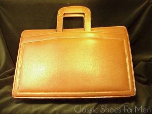 *Vintage STEBCO, Double Gusset, 3-Compartment, Top-Zip, Briefcase, Circa 1990